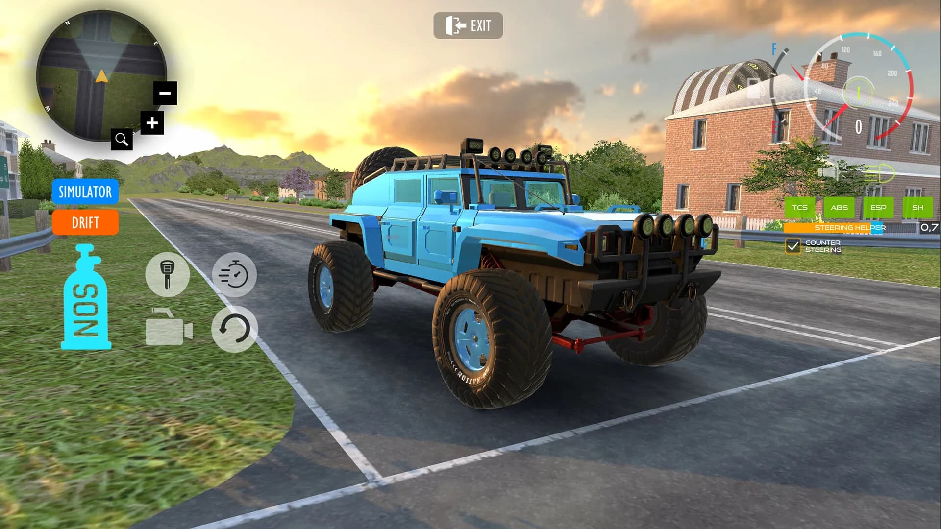 Offroad Jeep 4x4: Car Driving Simulator görsel 2