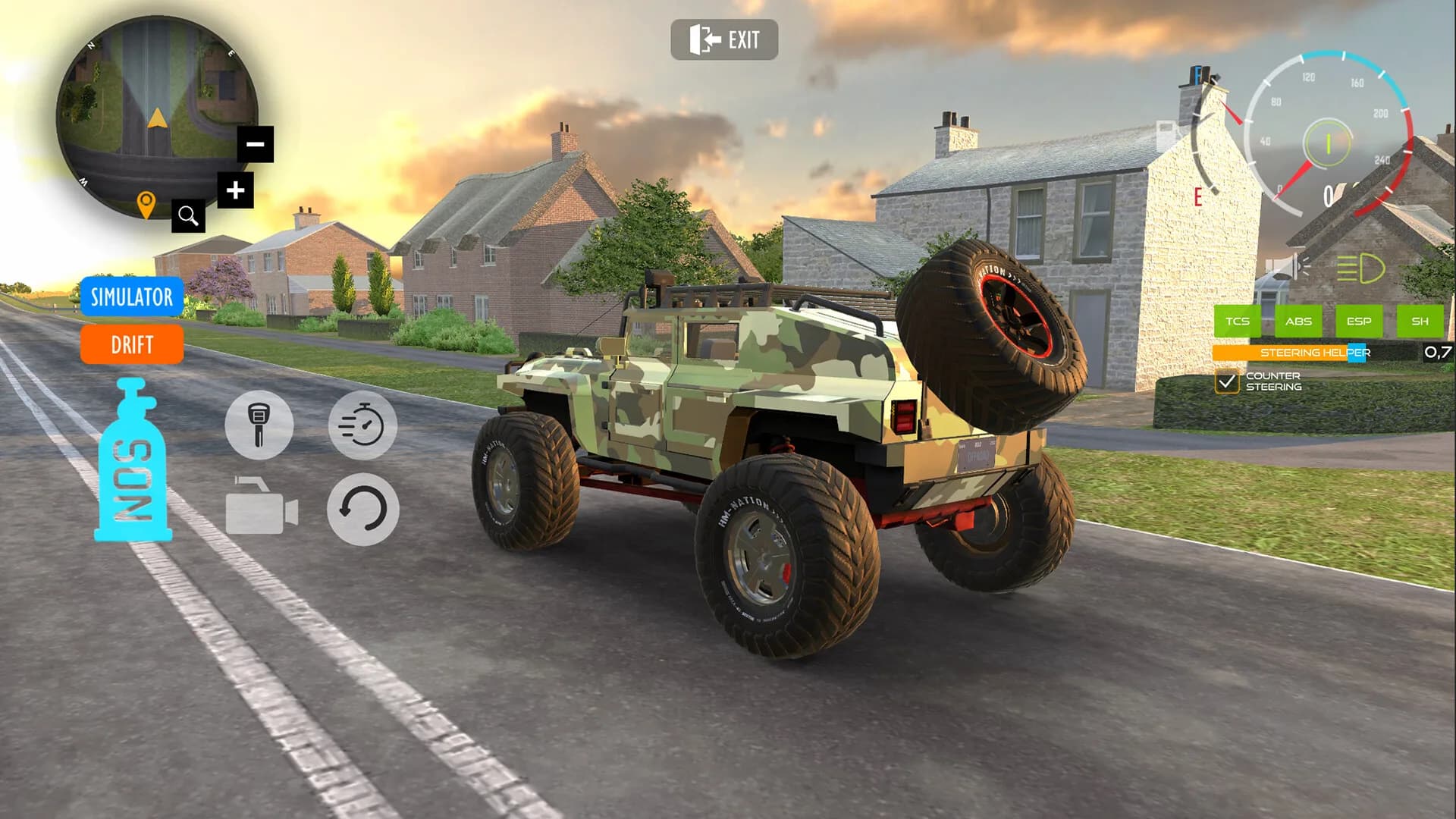 Offroad Jeep 4x4: Car Driving Simulator görsel 5