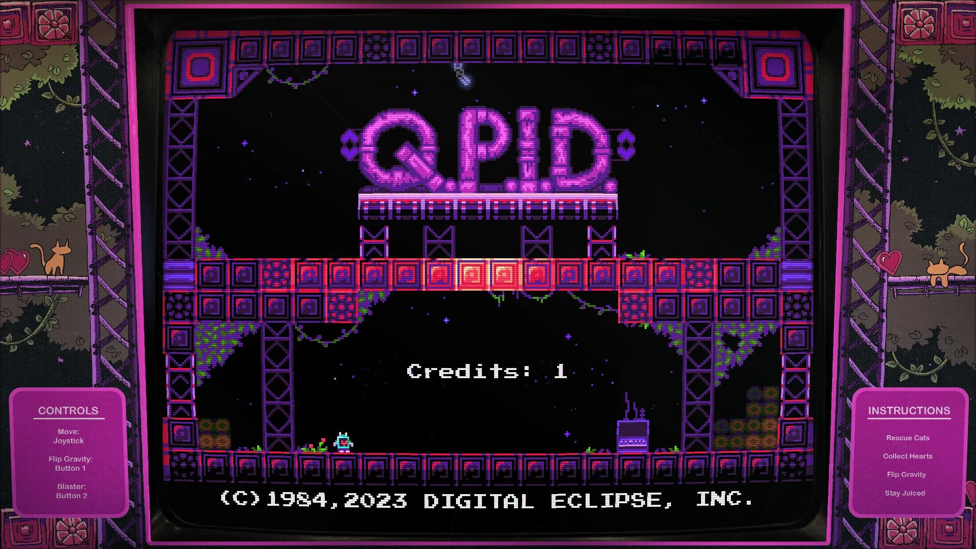 Digital Eclipse Arcade: Q.P.I.D. görsel 2