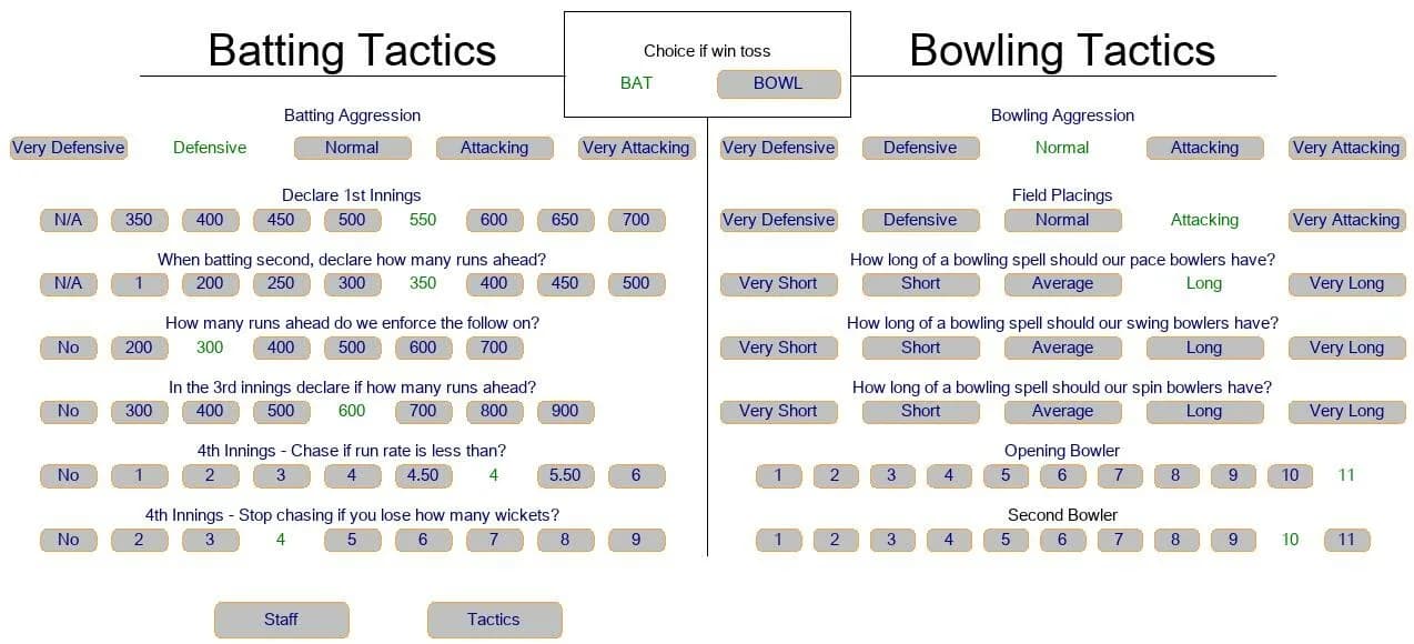 Test Cricket Manager görsel 10