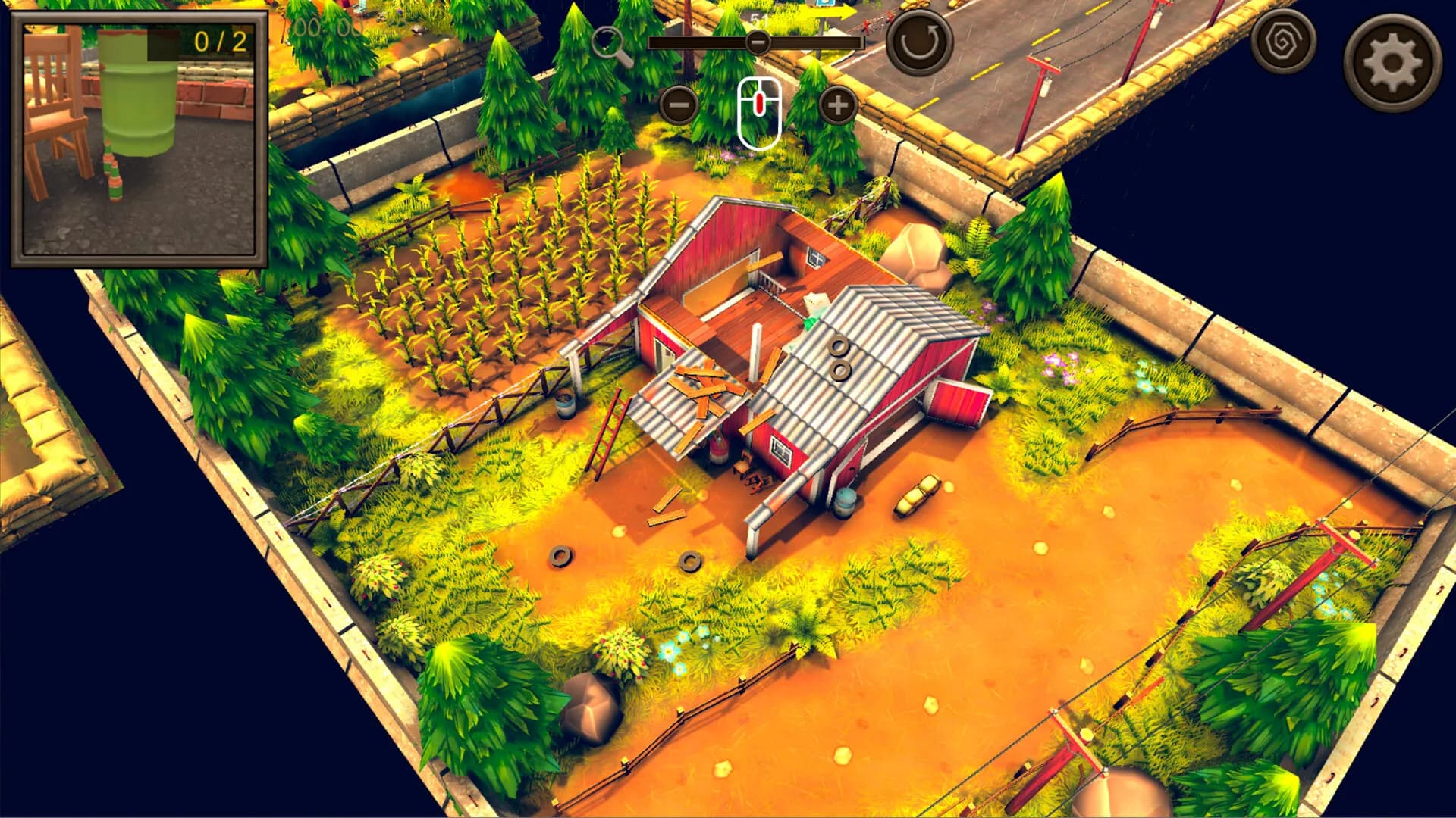 Hidden Post-Apocalyptic 2 Top-Down 3D görsel 4