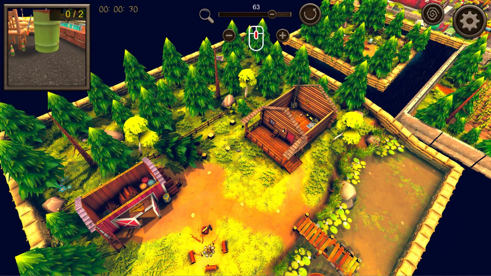 Hidden Post-Apocalyptic 2 Top-Down 3D görsel 5