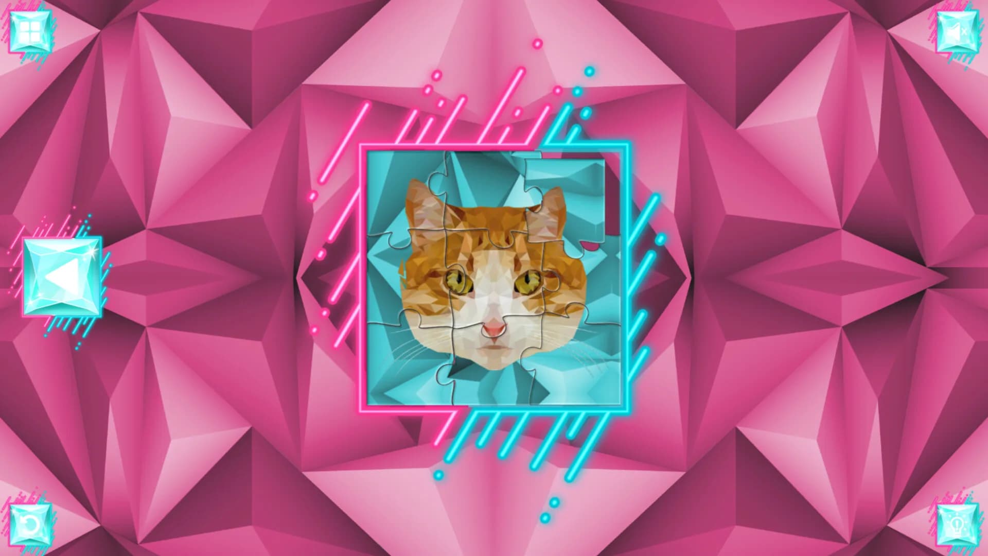 Poly Jigsaw: Cats görsel 2