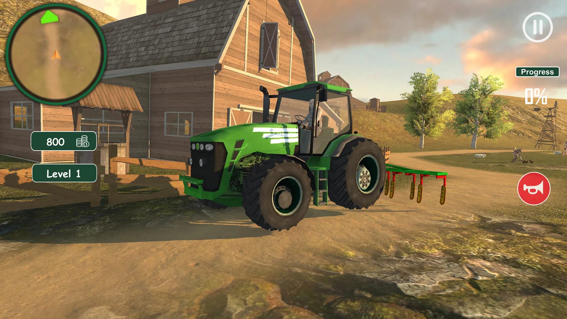Farming Tractor Simulator: Big Farm görsel 2