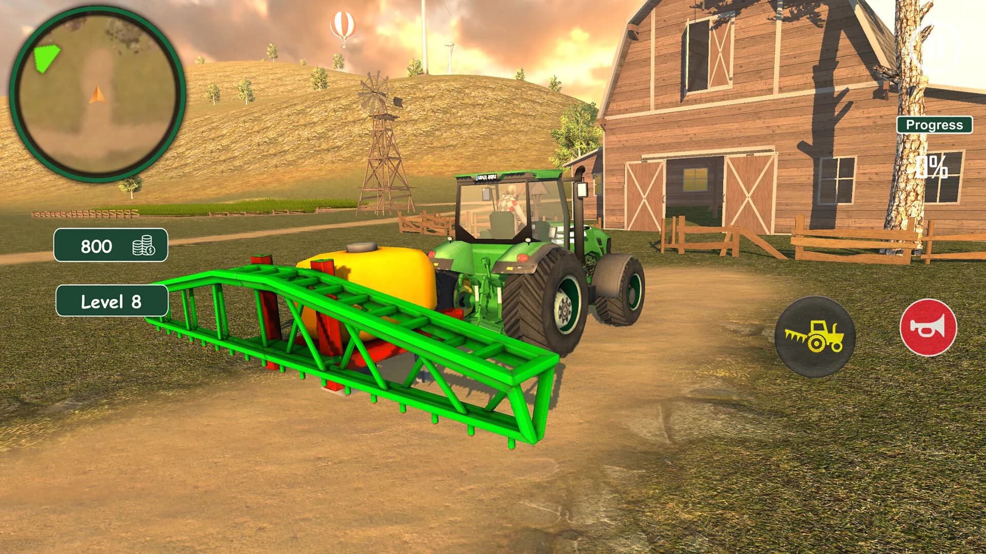 Farming Tractor Simulator: Big Farm görsel 4