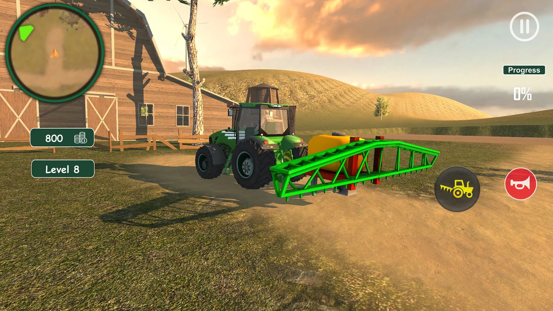 Farming Tractor Simulator: Big Farm görsel 6