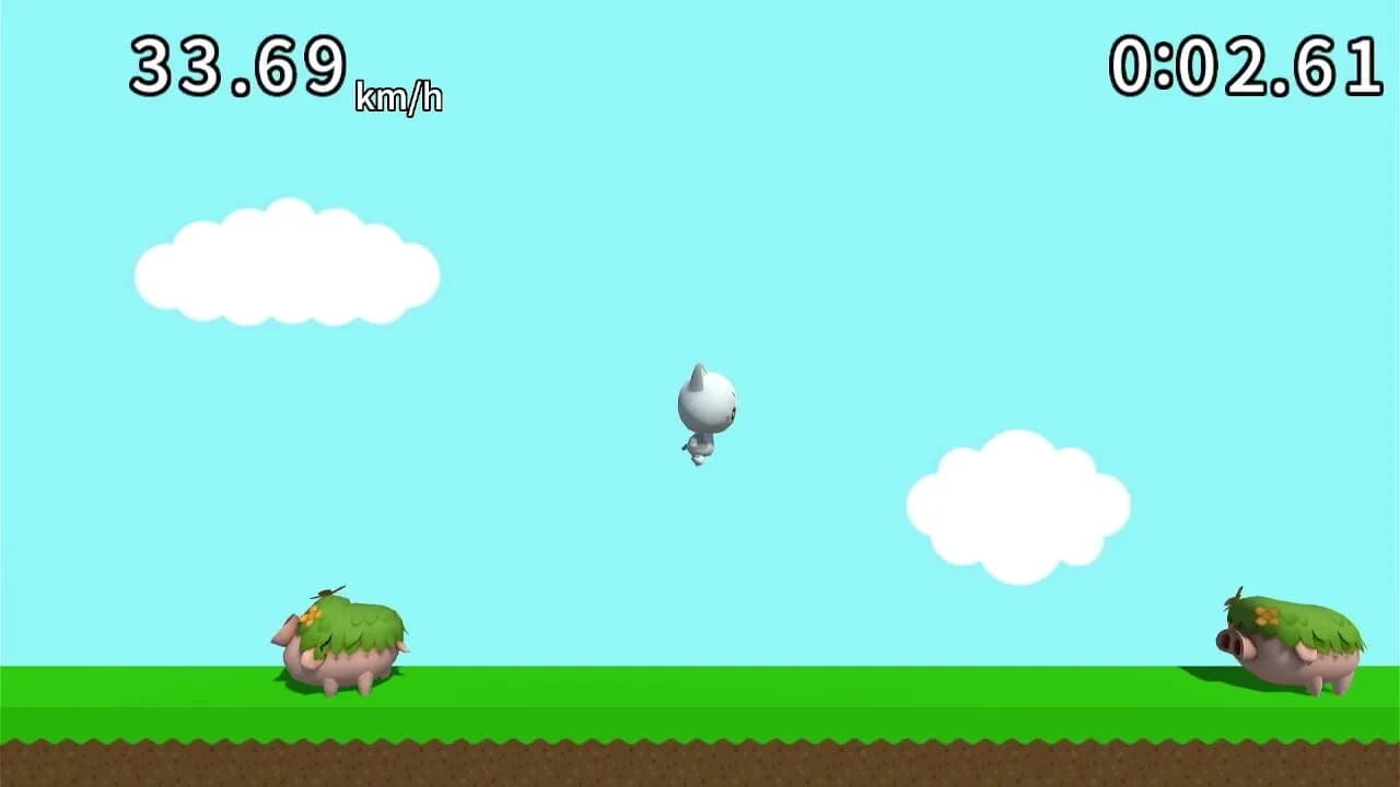 夕飯を命をかけて取り戻せ -ニャン蔵のアクションゲーム- görsel 2