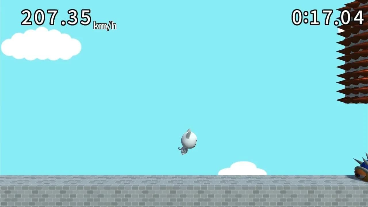 夕飯を命をかけて取り戻せ -ニャン蔵のアクションゲーム- görsel 4