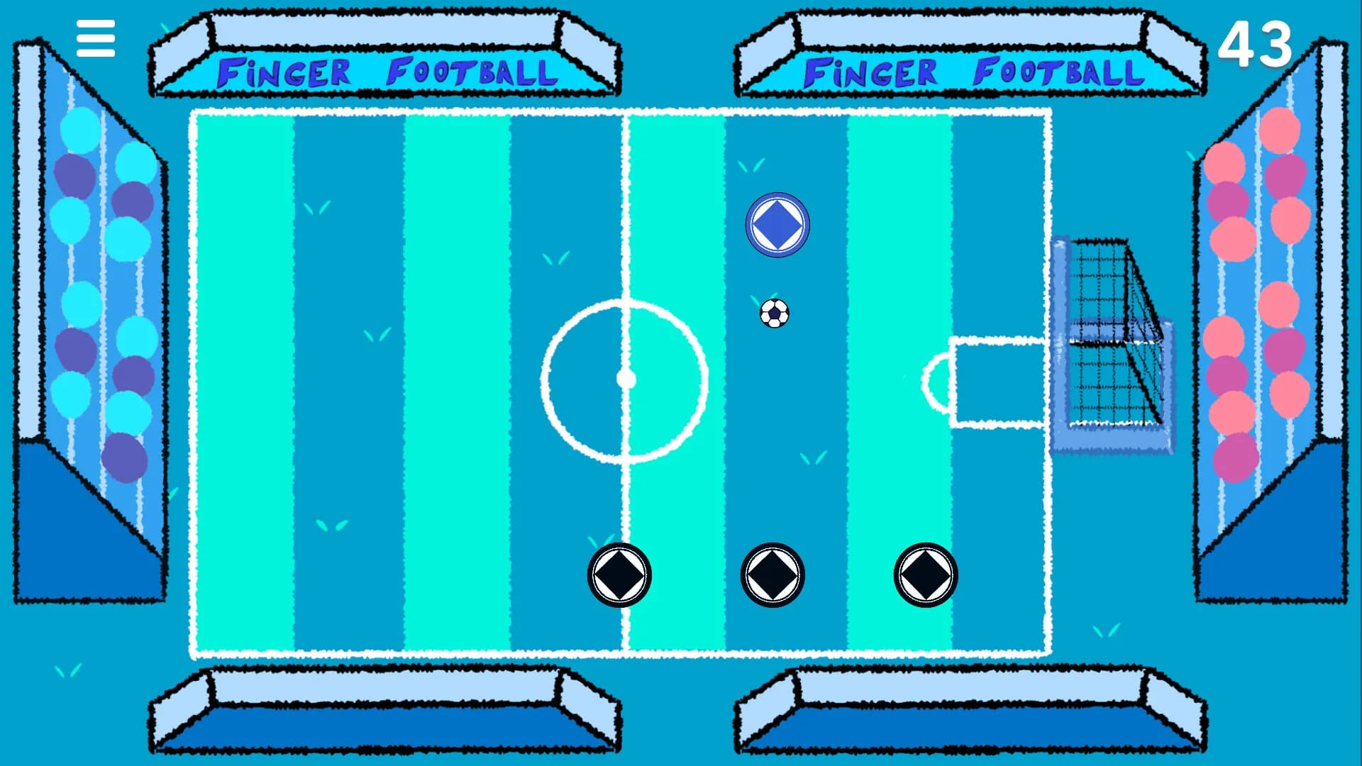 Finger Football: Goal in One görsel 5