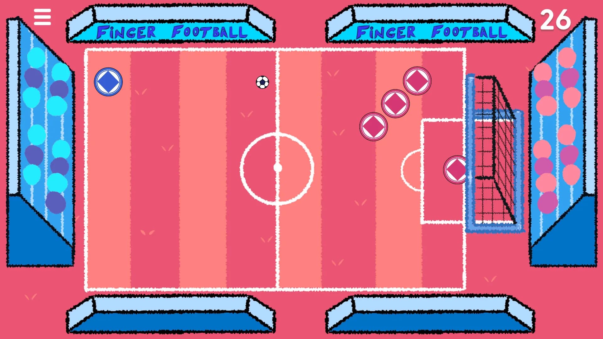 Finger Football: Goal in One görsel 6