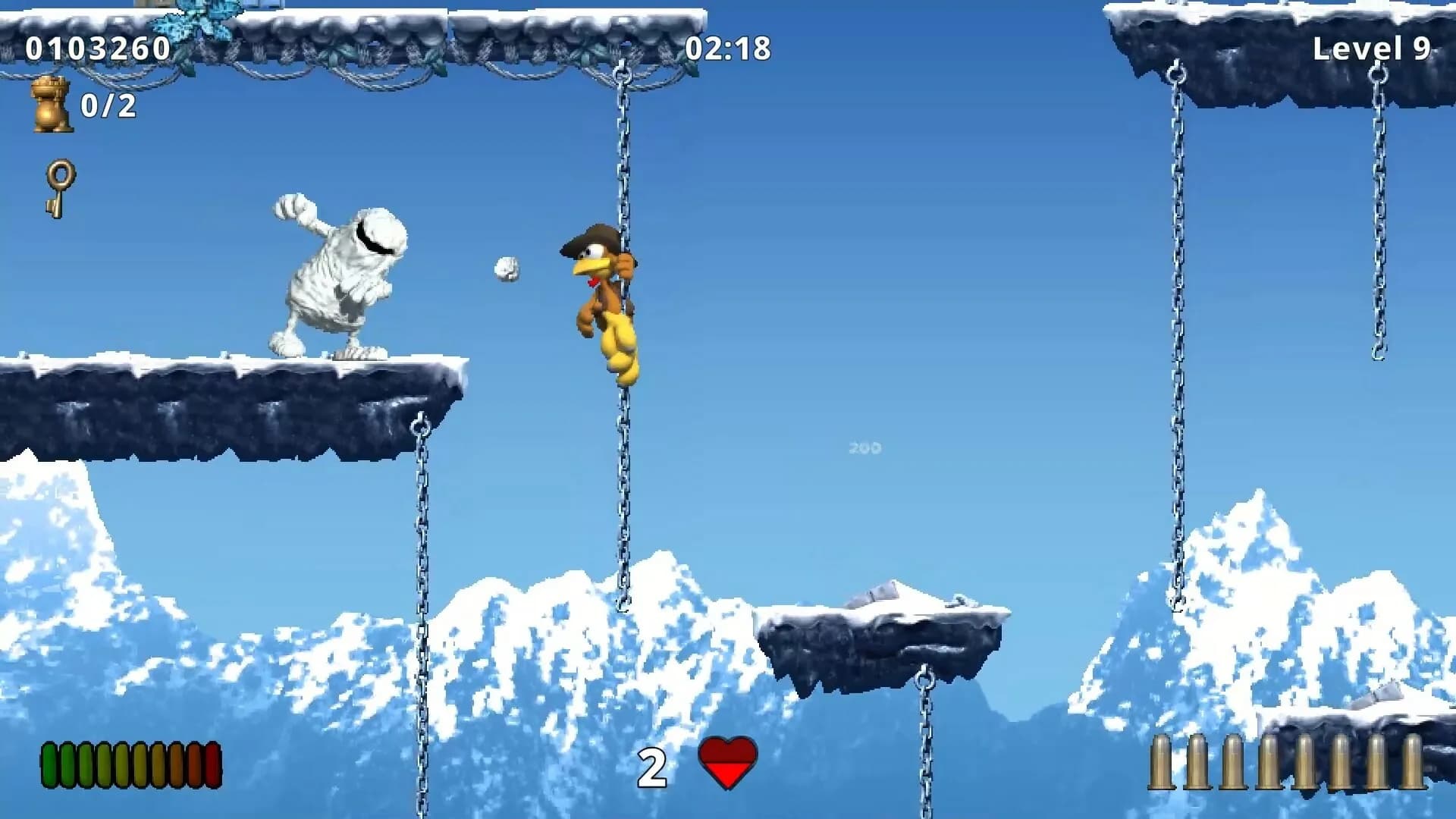 Moorhuhn Jump and Run 'Traps and Treasures 2' görsel 4