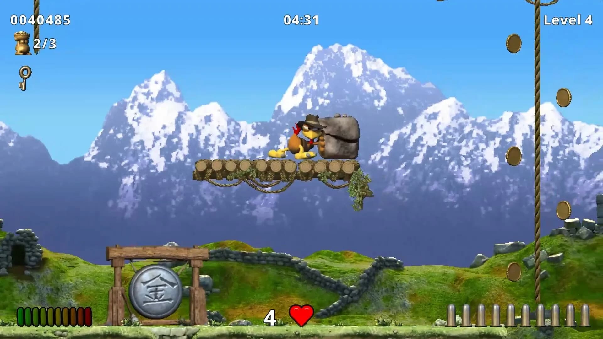 Moorhuhn Jump and Run 'Traps and Treasures 2' görsel 8
