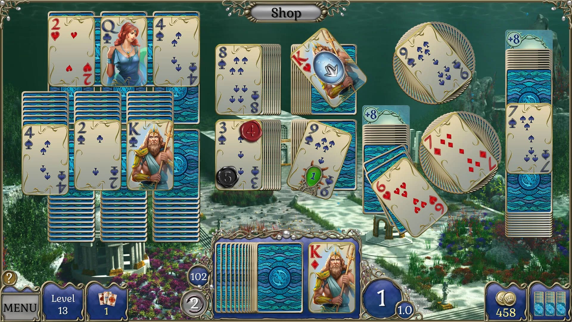 Jewel Match Atlantis Solitaire 4 - Collector's Edition görsel 12