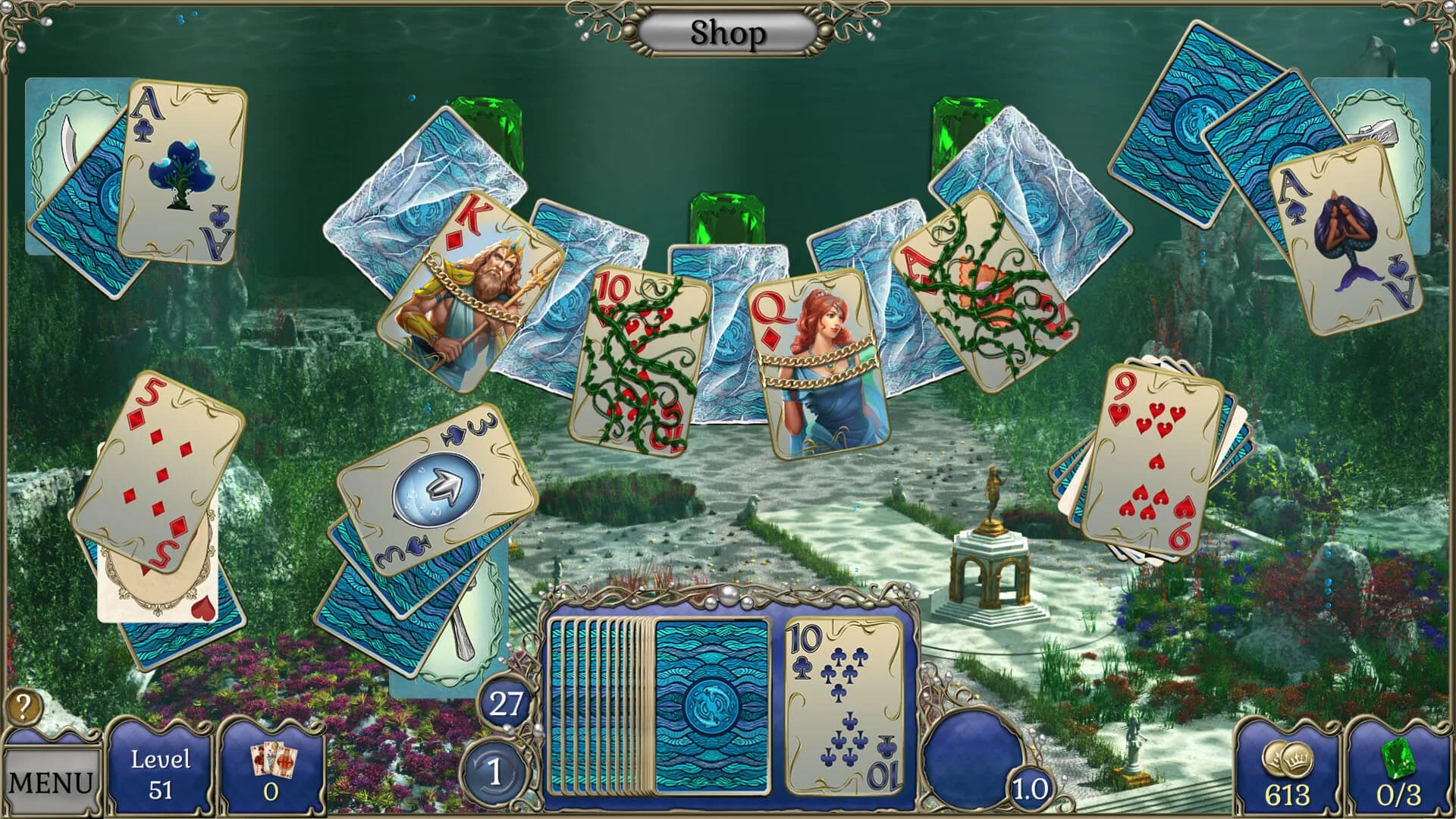 Jewel Match Atlantis Solitaire 4 - Collector's Edition görsel 14