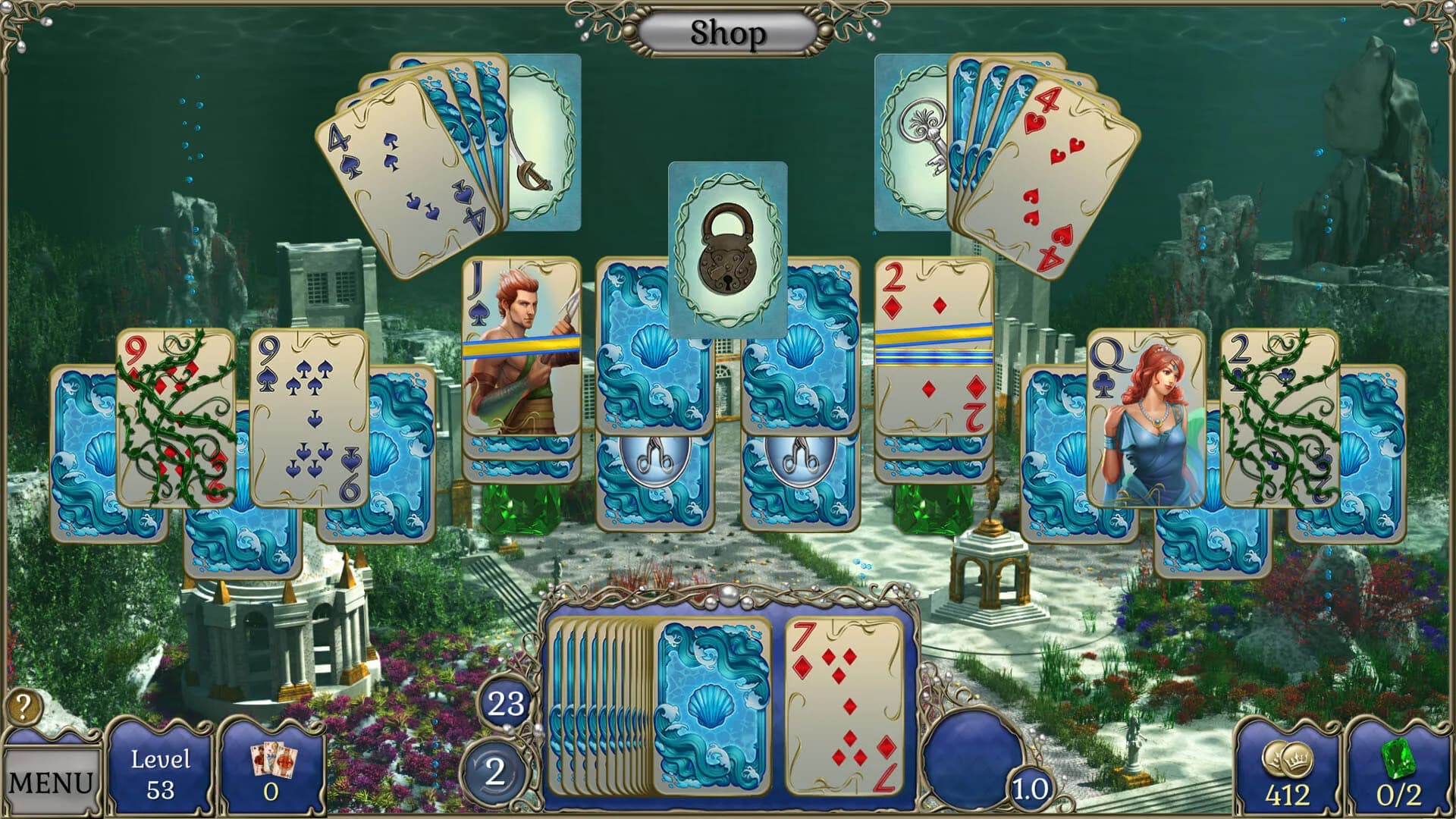 Jewel Match Atlantis Solitaire 4 - Collector's Edition görsel 15