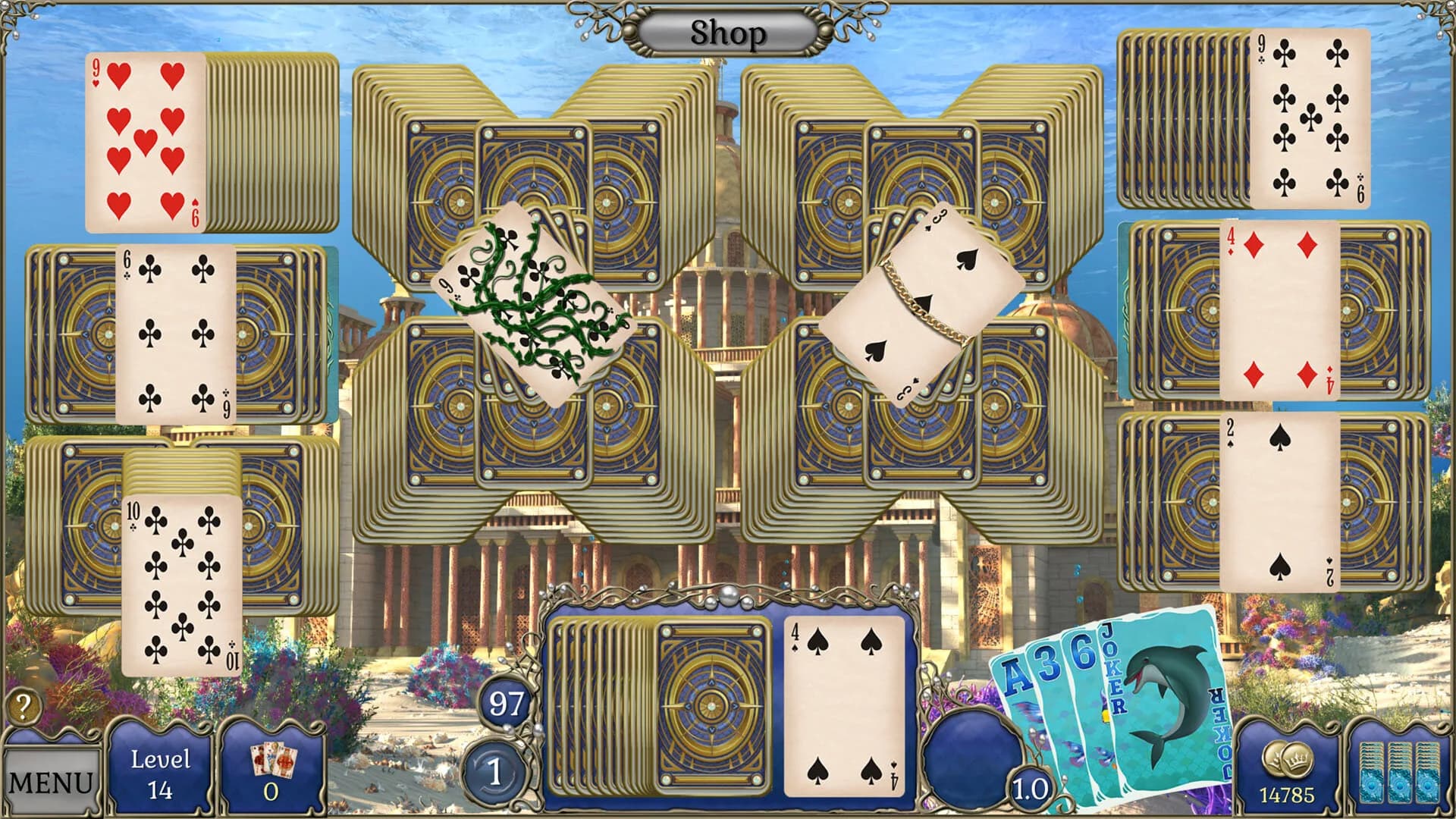 Jewel Match Atlantis Solitaire 4 - Collector's Edition görsel 9