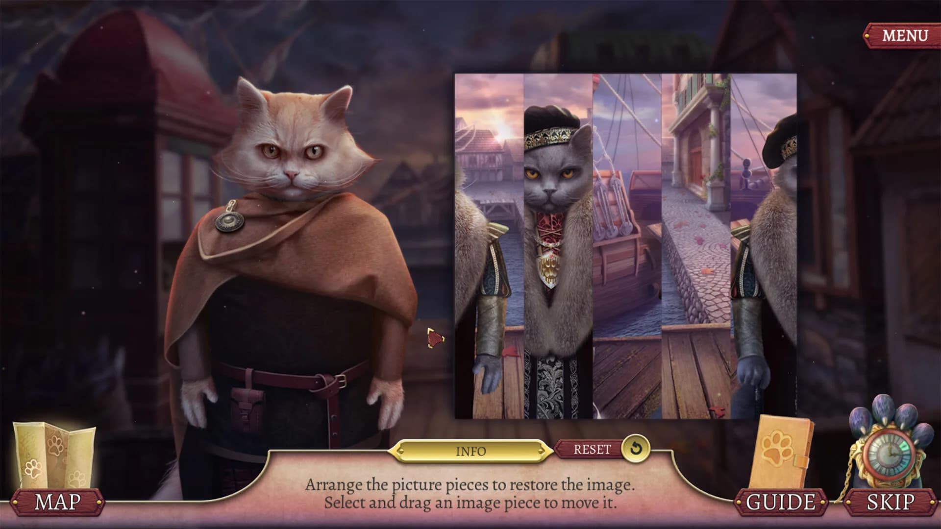 Knight Cats: Leaves on the Road Collector's Edition görsel 2