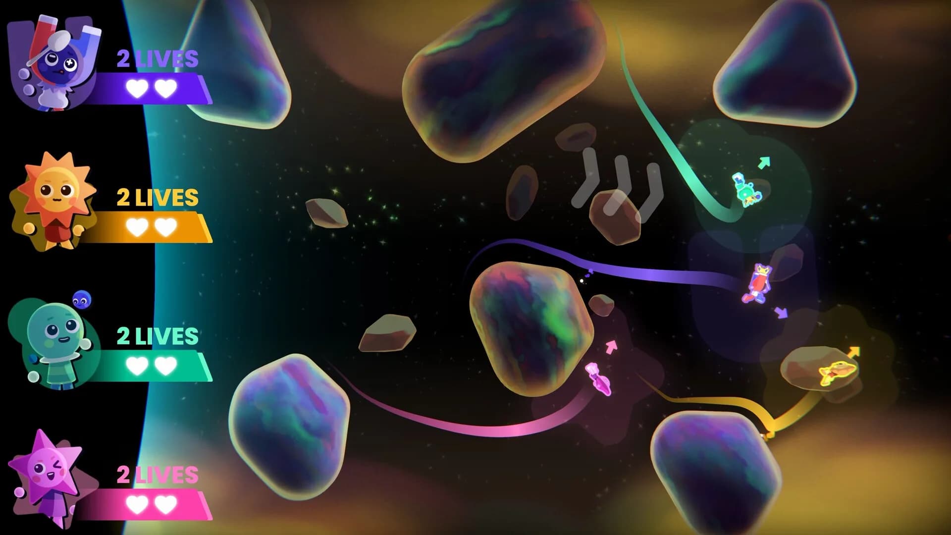 Which Way Up: Galaxy Games görsel 2