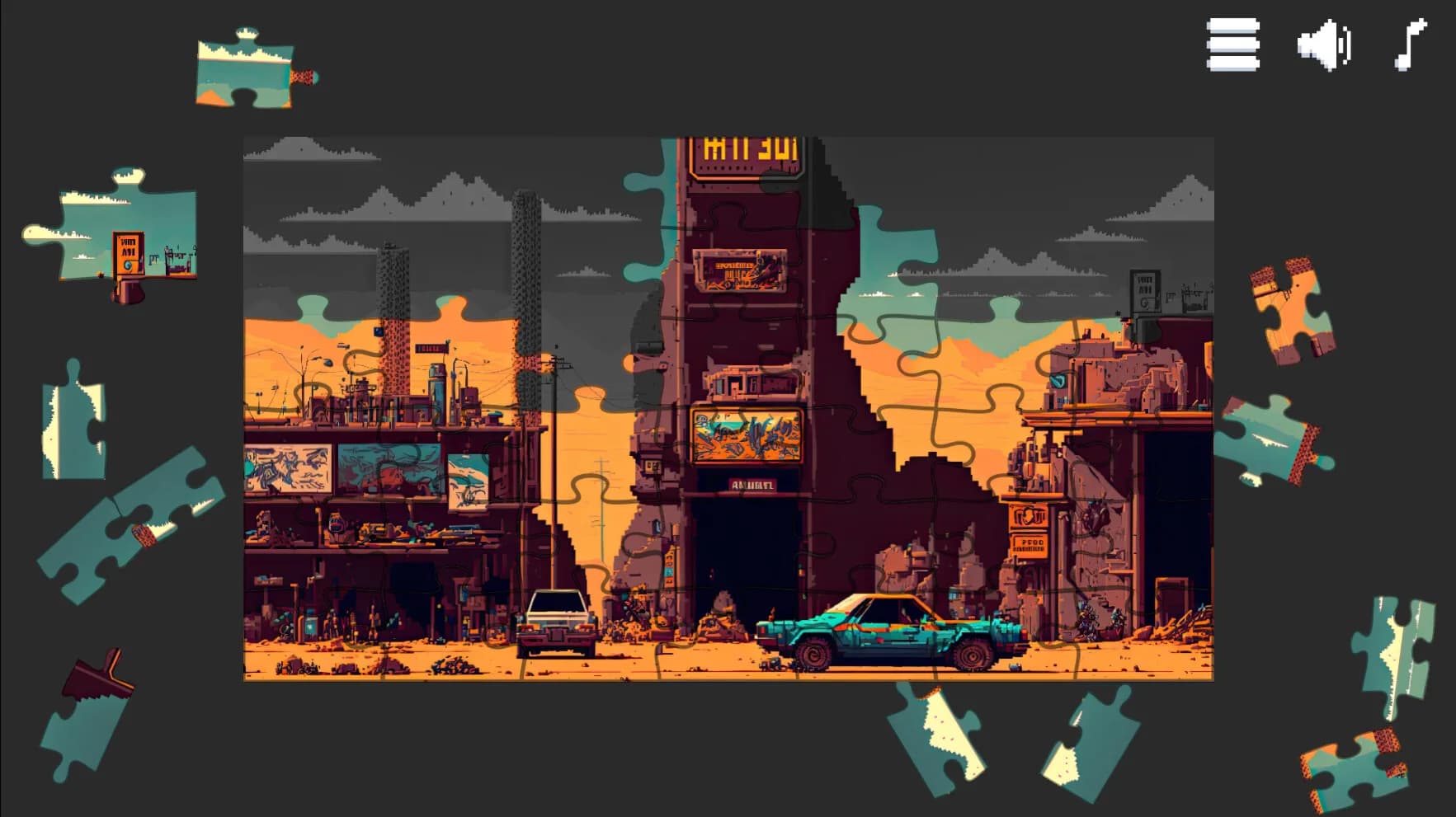 Retro Style - Pixel Art Jigsaw Puzzles görsel 3
