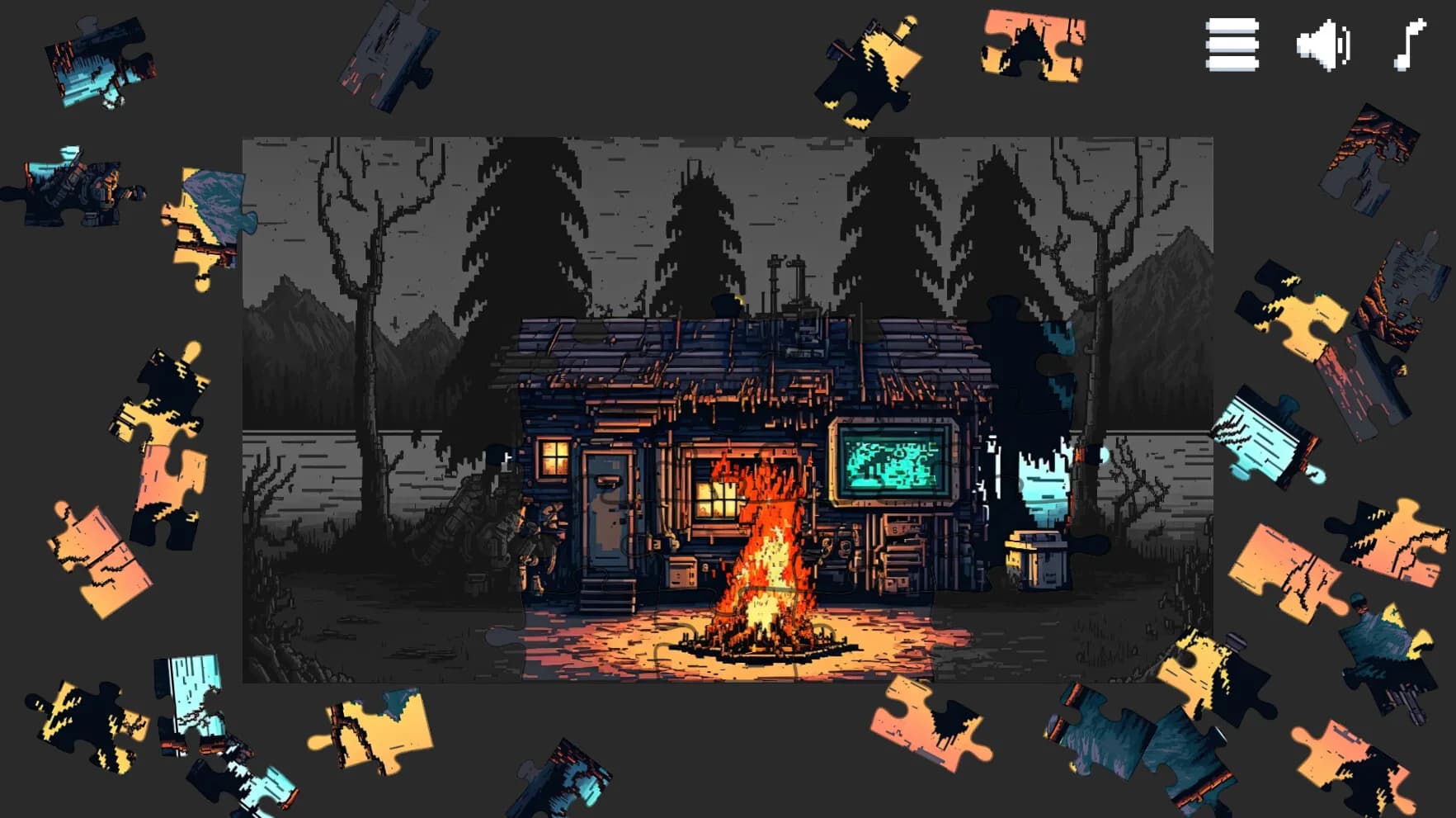Retro Style - Pixel Art Jigsaw Puzzles görsel 4