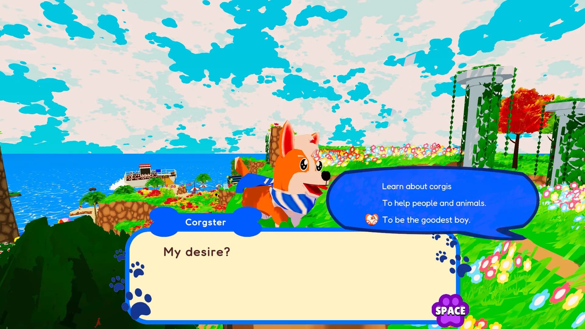 A Corgi's Cozy Hike görsel 2