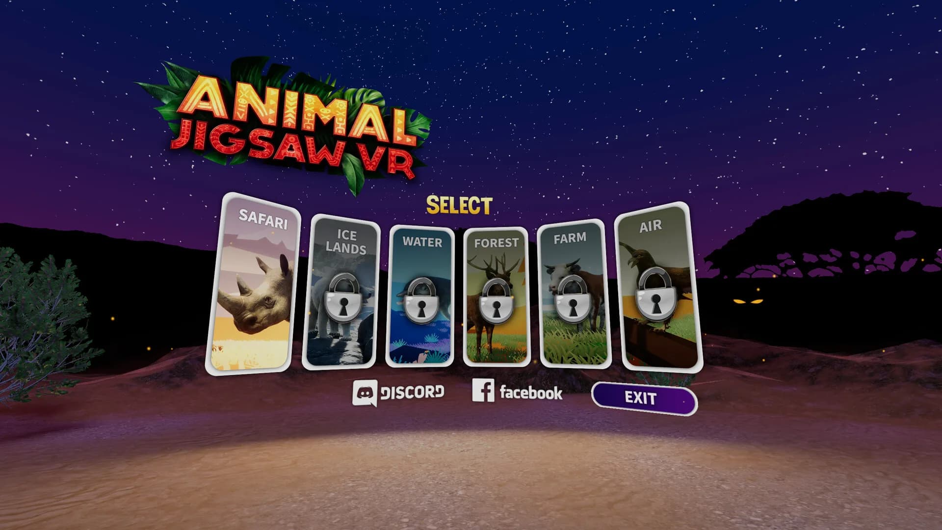 Animal Jigsaw VR görsel 2