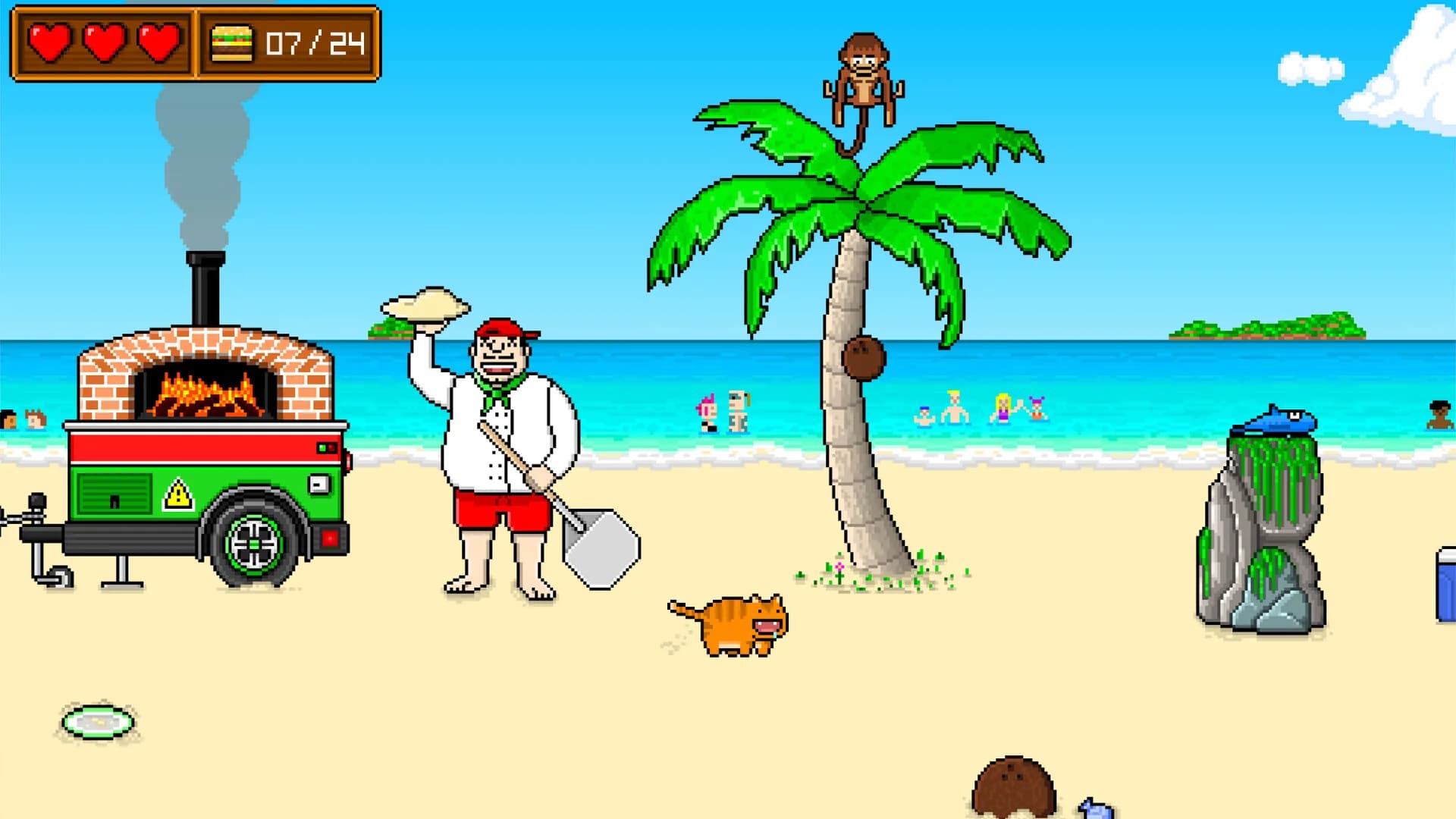 Hank Loves The Beach görsel 5