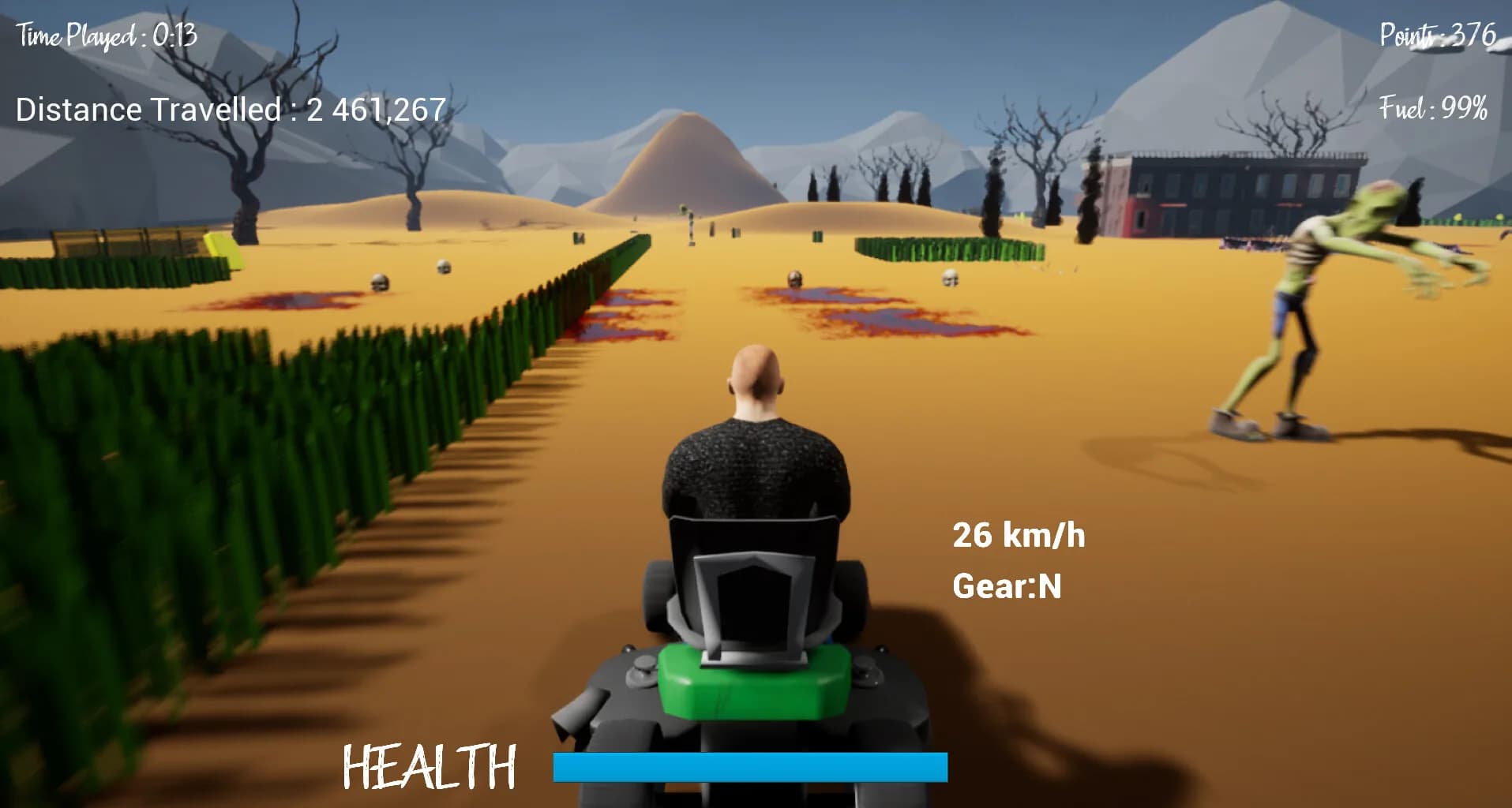 Lawnmower Game: Zombies görsel 4