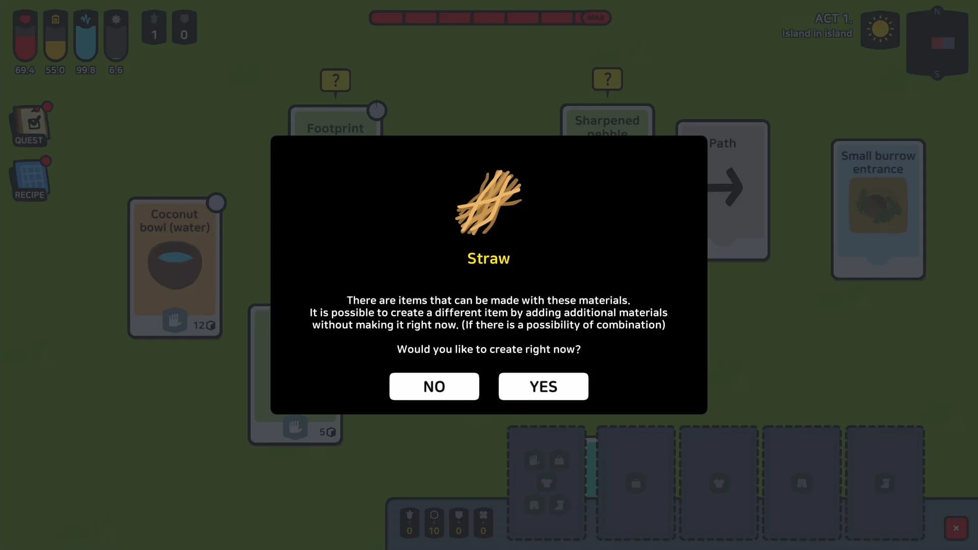 Stack Island - Survival card game görsel 3