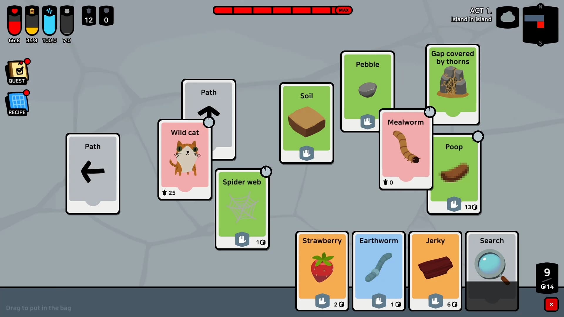 Stack Island - Survival card game görsel 5