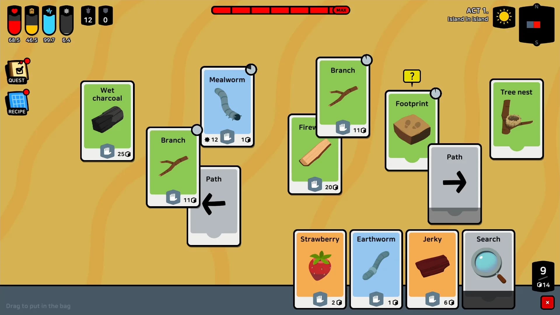 Stack Island - Survival card game görsel 7