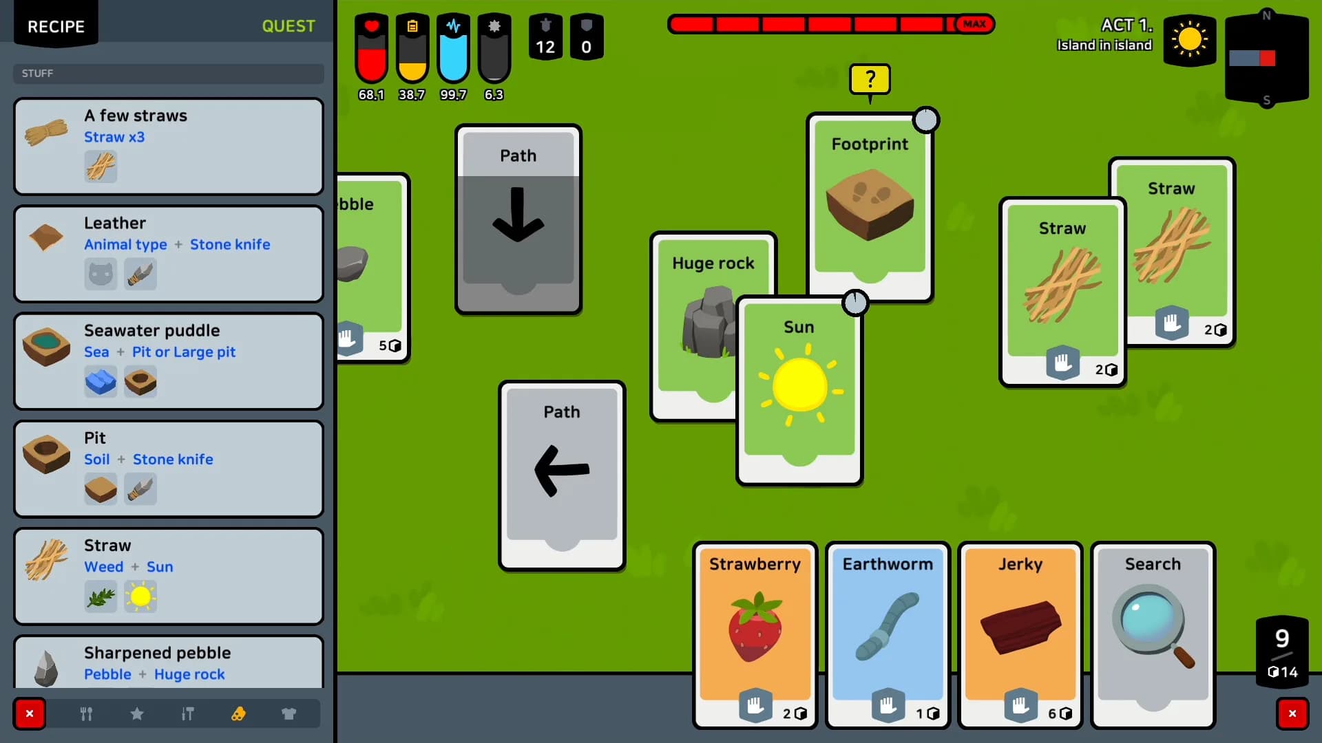 Stack Island - Survival card game görsel 8