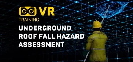 Underground roof fall hazard assessment VR Training görsel 1