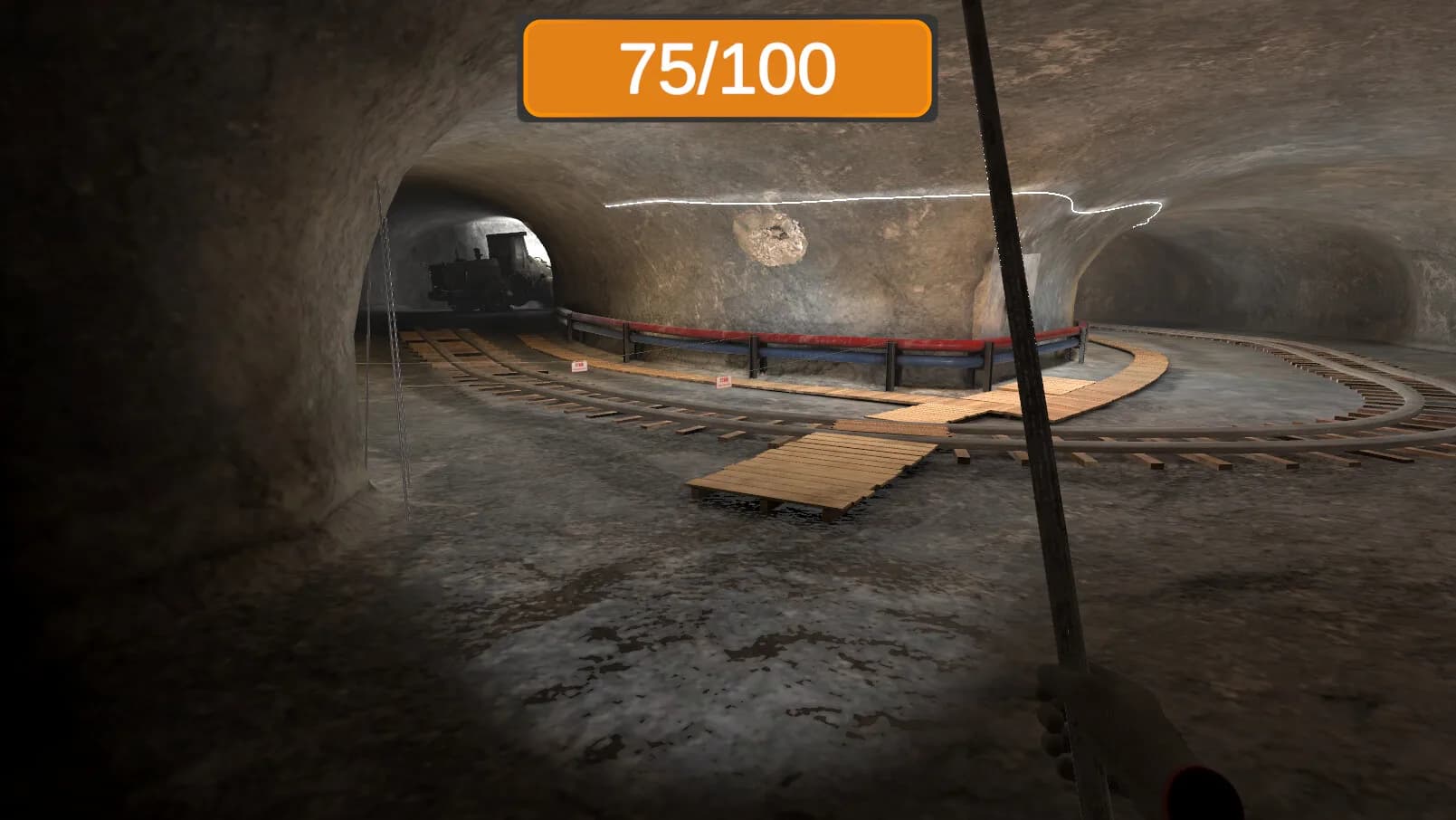 Underground roof fall hazard assessment VR Training görsel 7