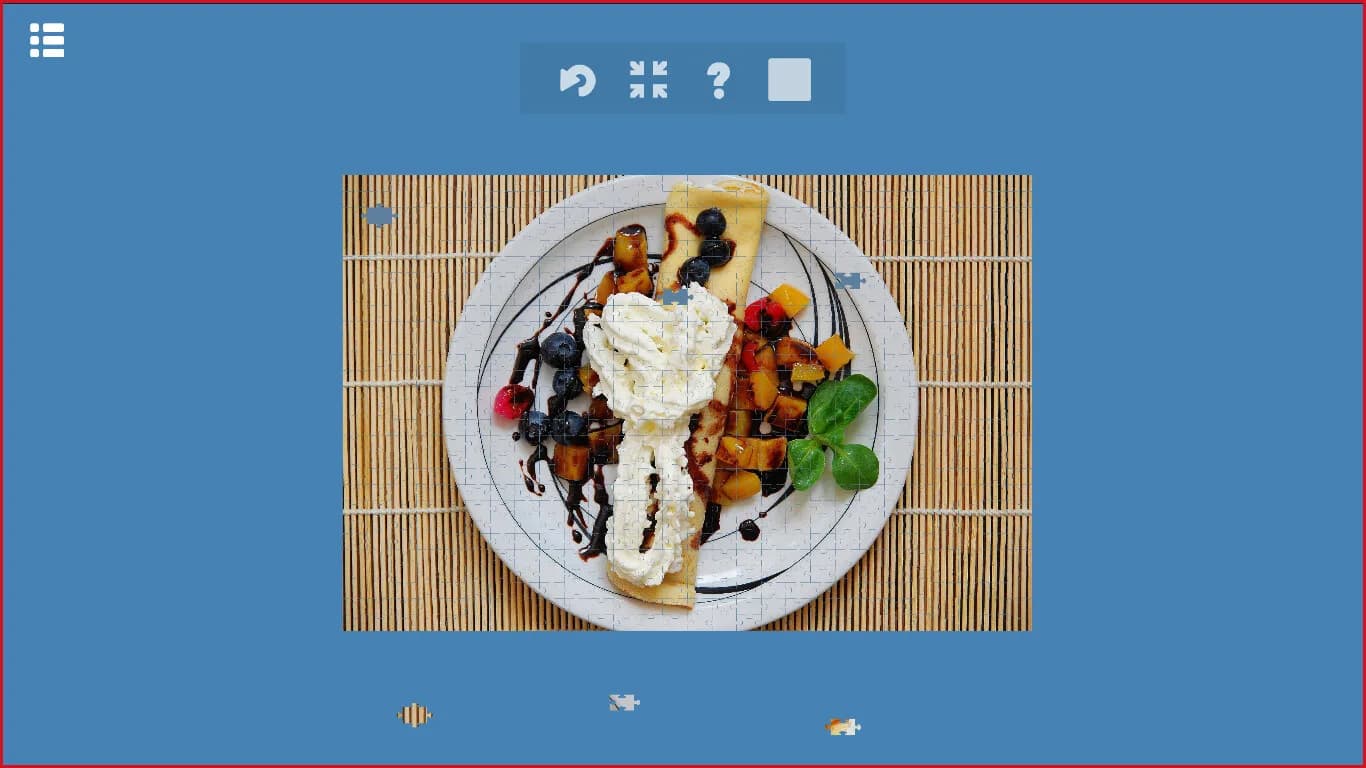 Jigsaw Puzzle Delicious Foods görsel 11