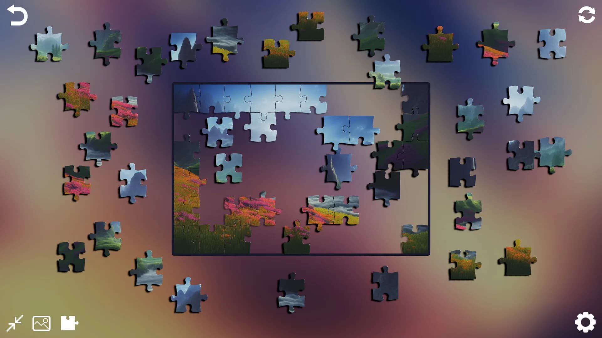 Jigsaw Puzzles: Fantasy Landscapes görsel 2