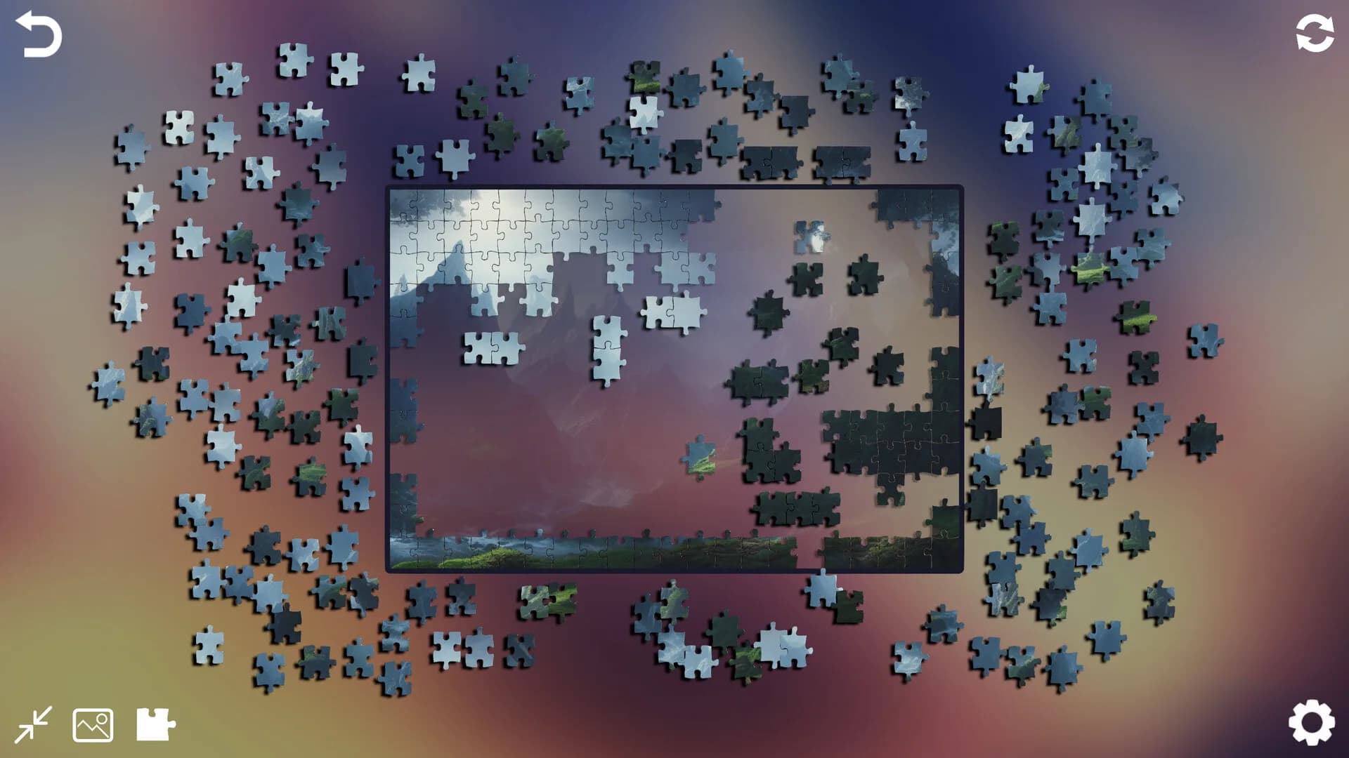 Jigsaw Puzzles: Fantasy Landscapes görsel 3