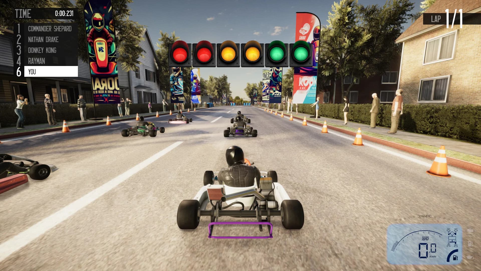 Gearhead Karting Simulator - Mechanic & Racing görsel 2
