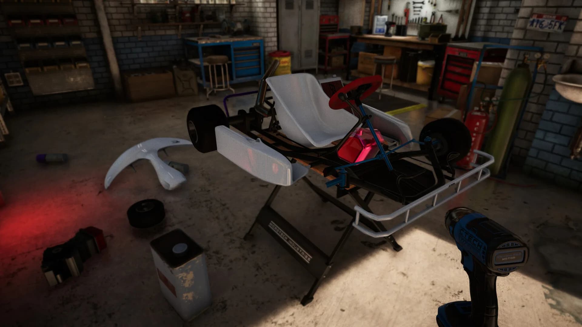 Gearhead Karting Simulator - Mechanic & Racing görsel 12