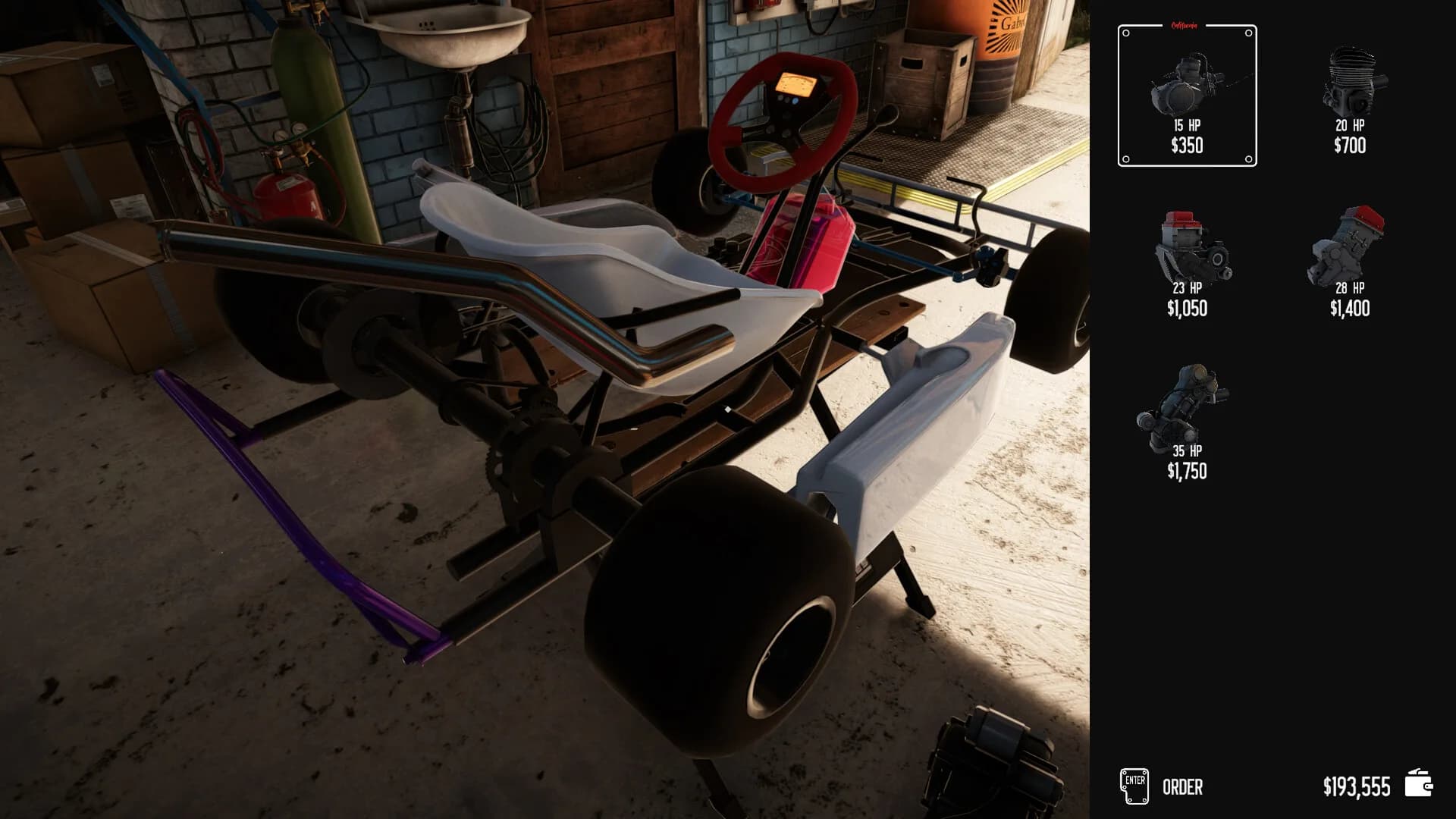 Gearhead Karting Simulator - Mechanic & Racing görsel 7