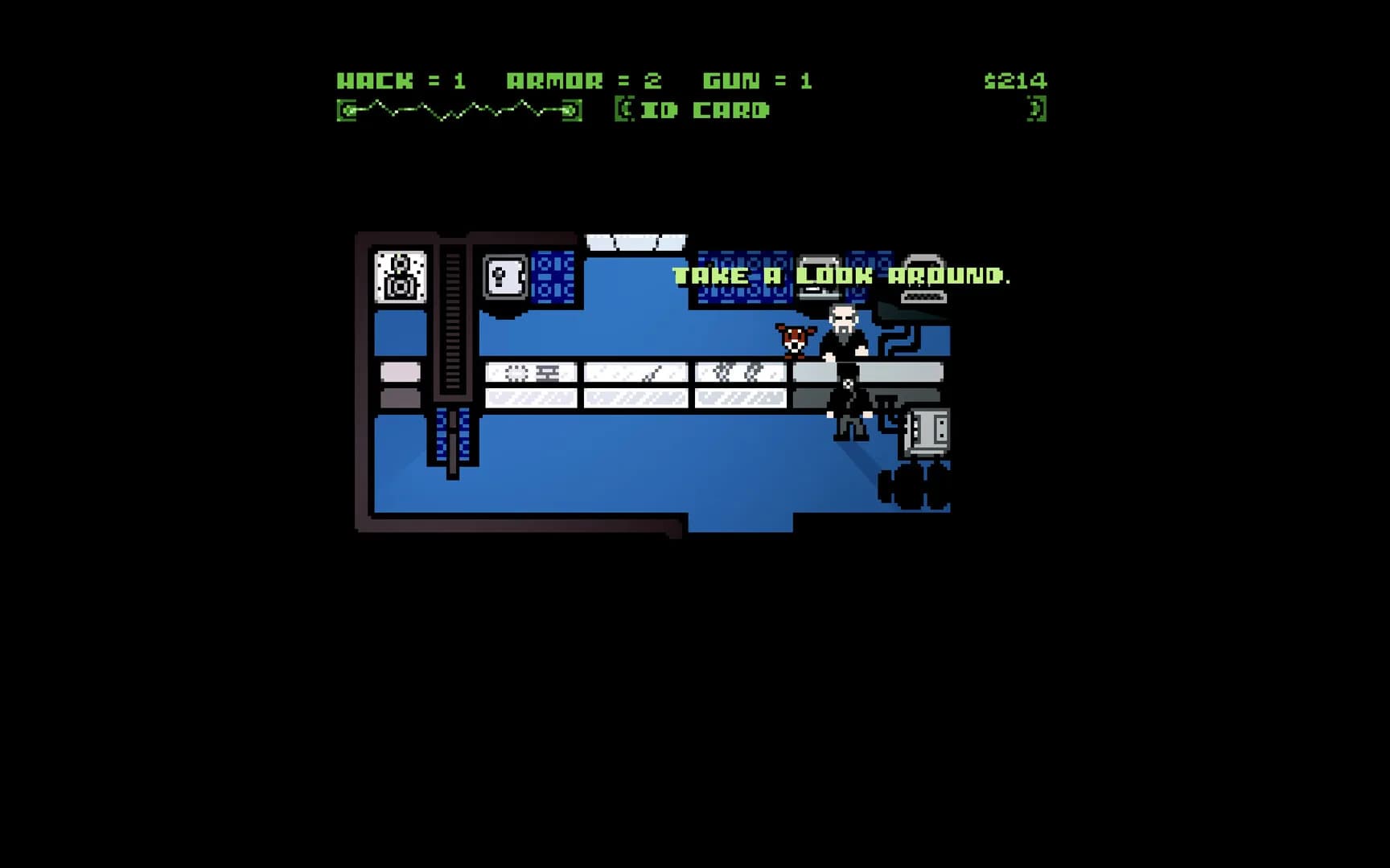 Courier: A Cyberpunk Adventure görsel 2