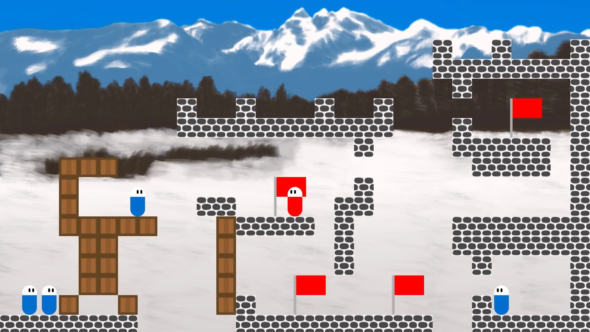 One Flag: A 2D Puzzle-Platformer görsel 2