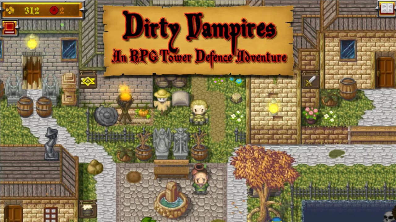 Dirty Vampires - An RPG Tower Defence Adventure görsel 2