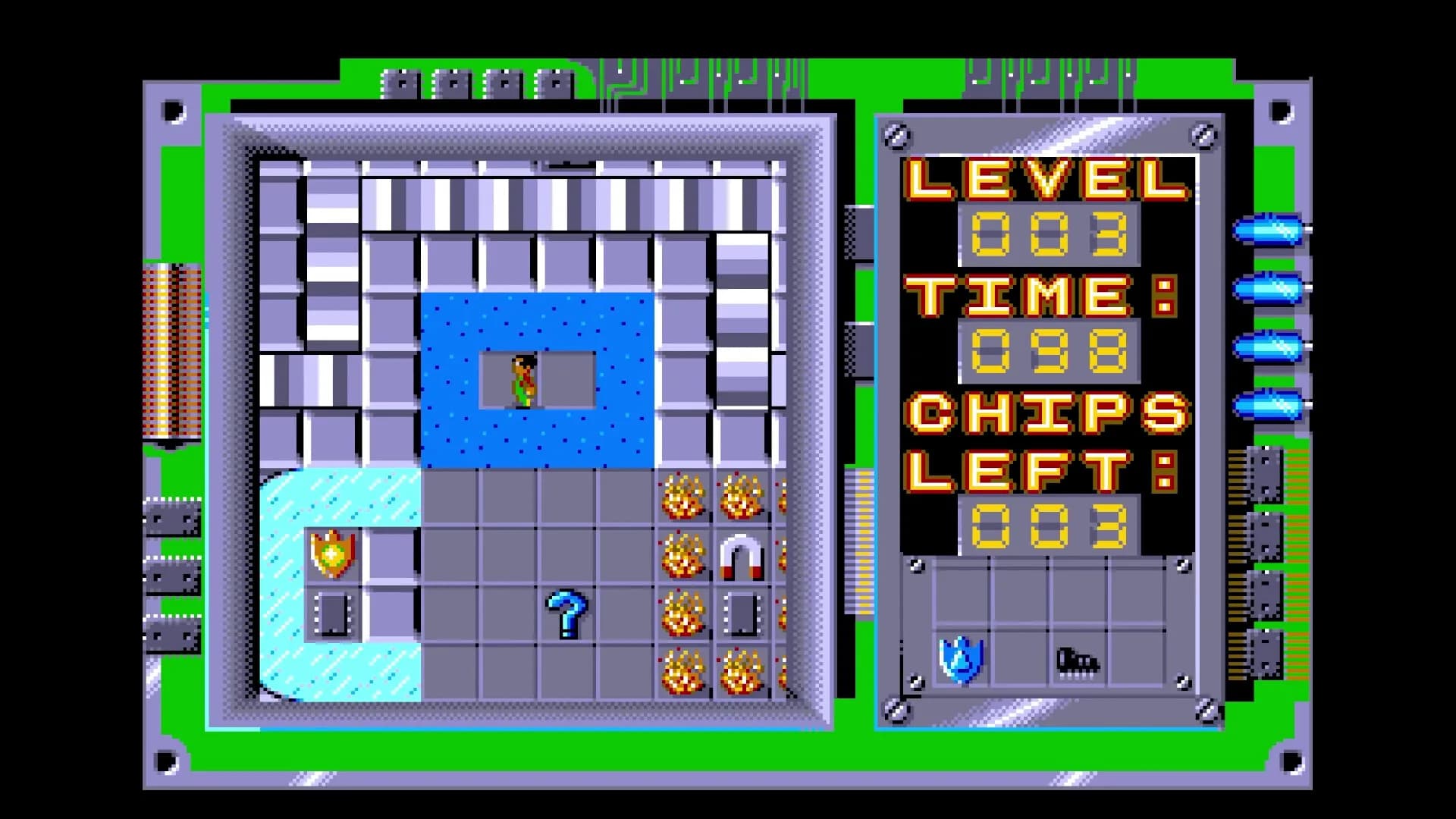 Chip's Challenge (Amiga/C64/Lynx/Mega Drive/SNES/Spectrum) görsel 4