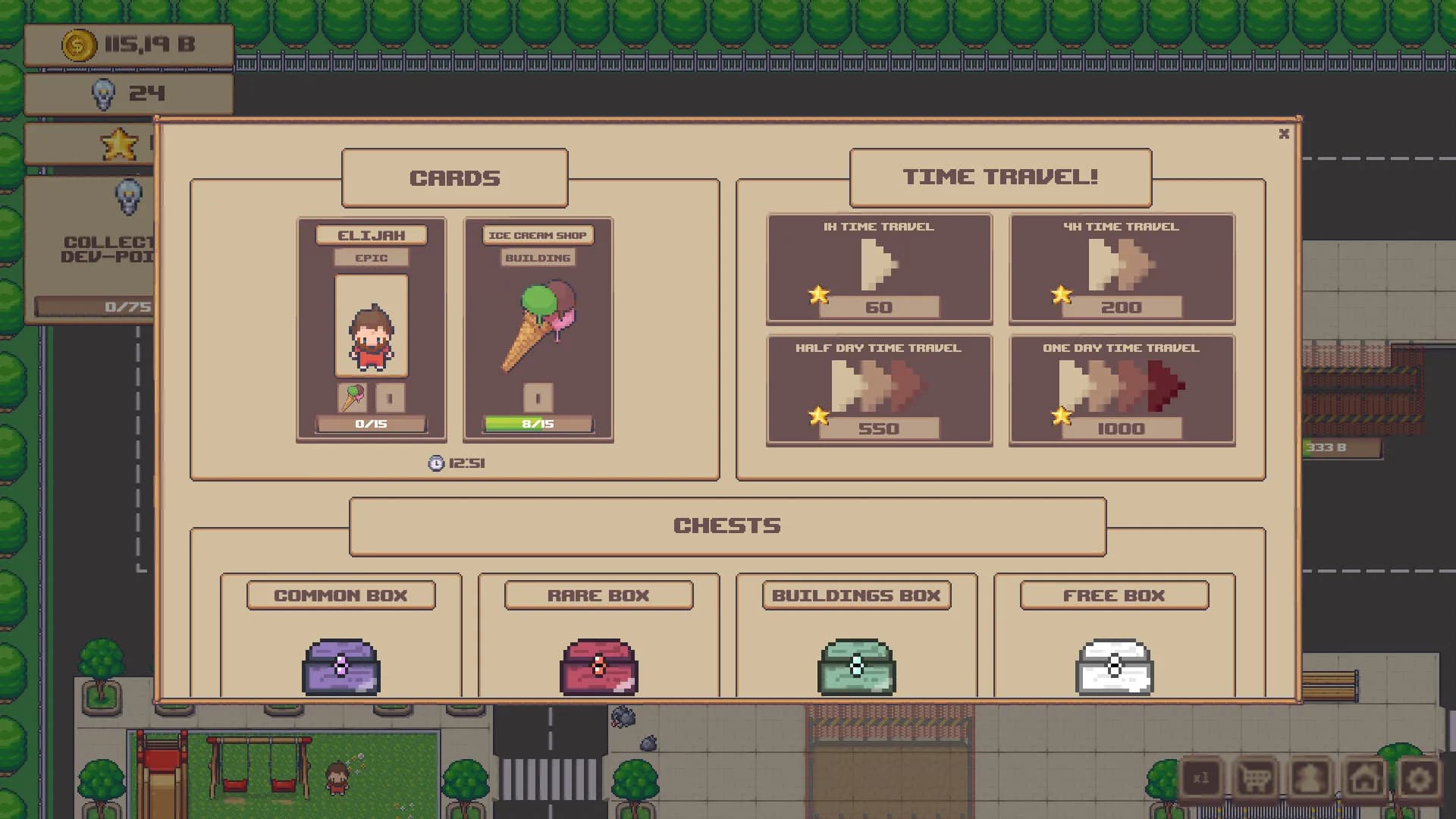 Chests, City, Clicker görsel 2