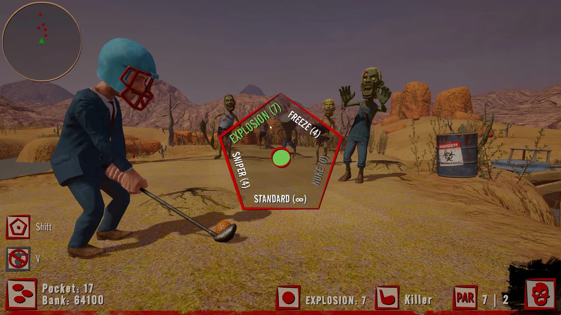 Golf VS Zombies görsel 8