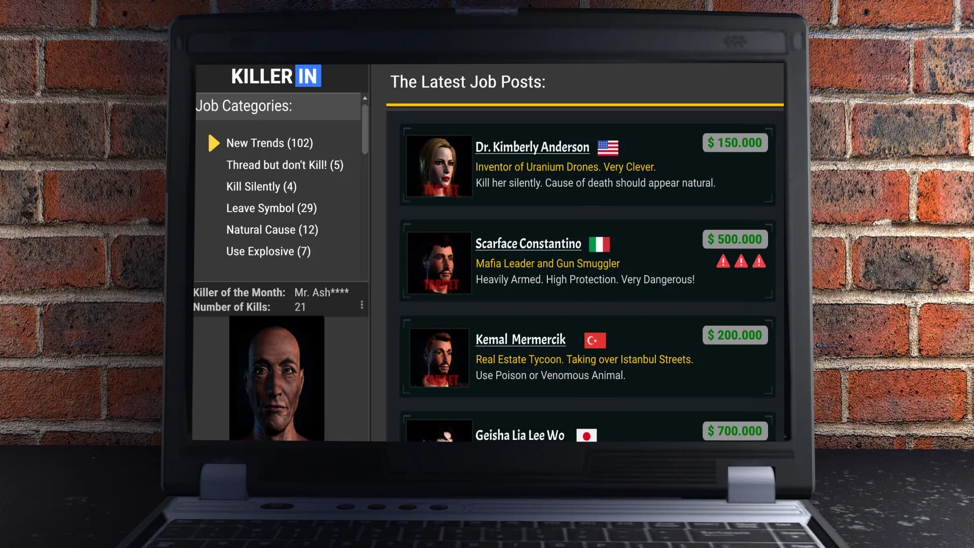 Hired - Assassin Simulator görsel 3