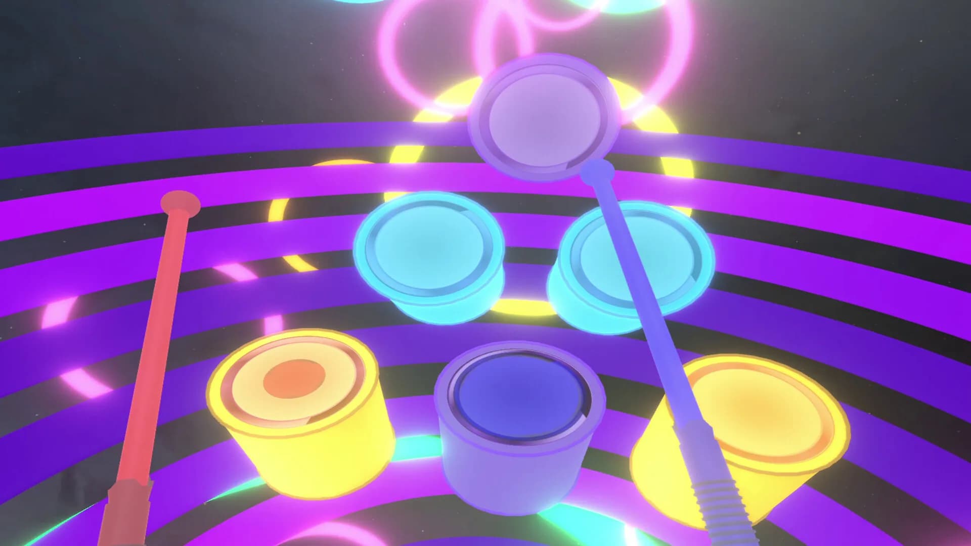 Neon Music Drums görsel 9