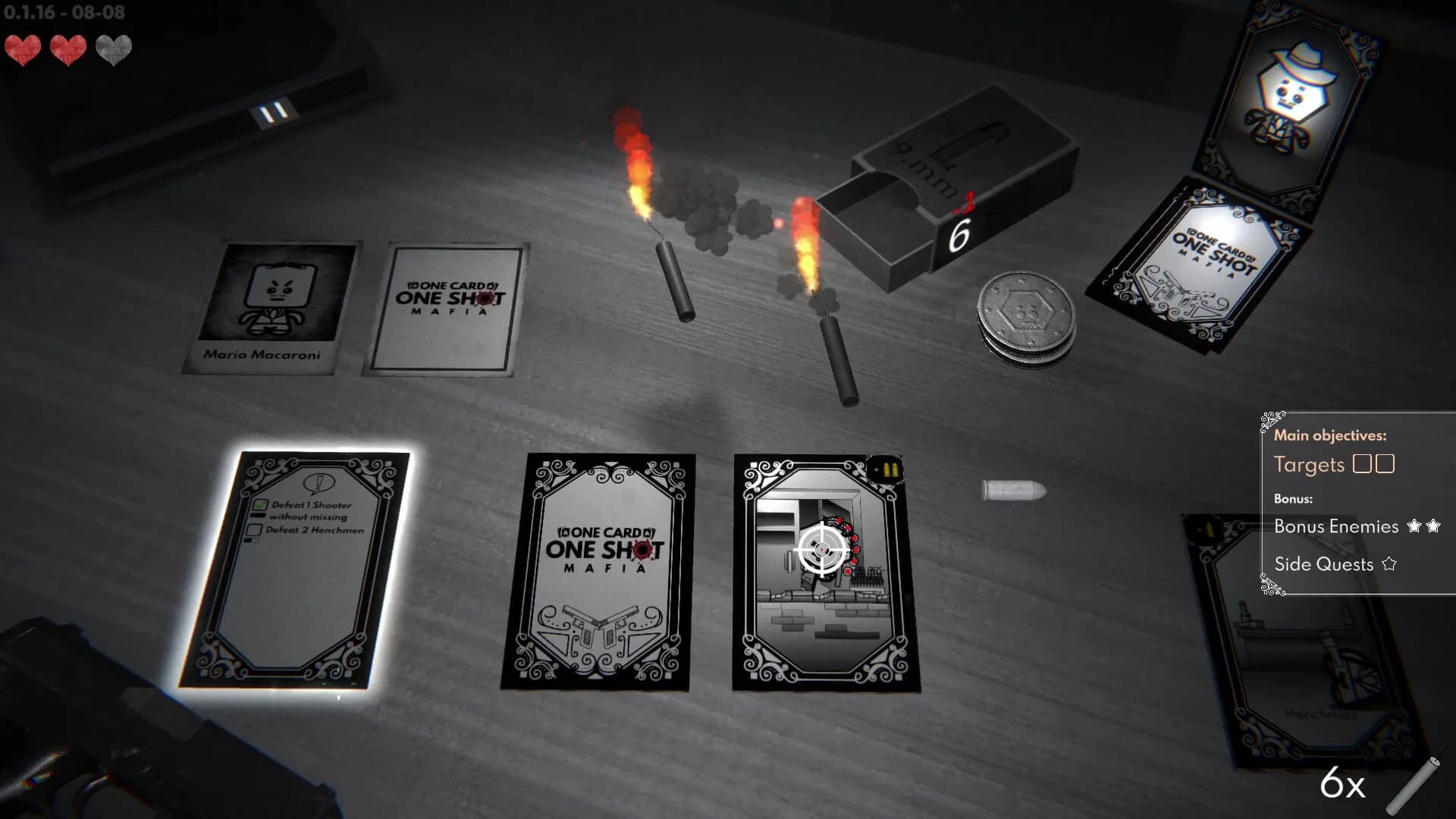 One Card One Shot - Mafia görsel 3