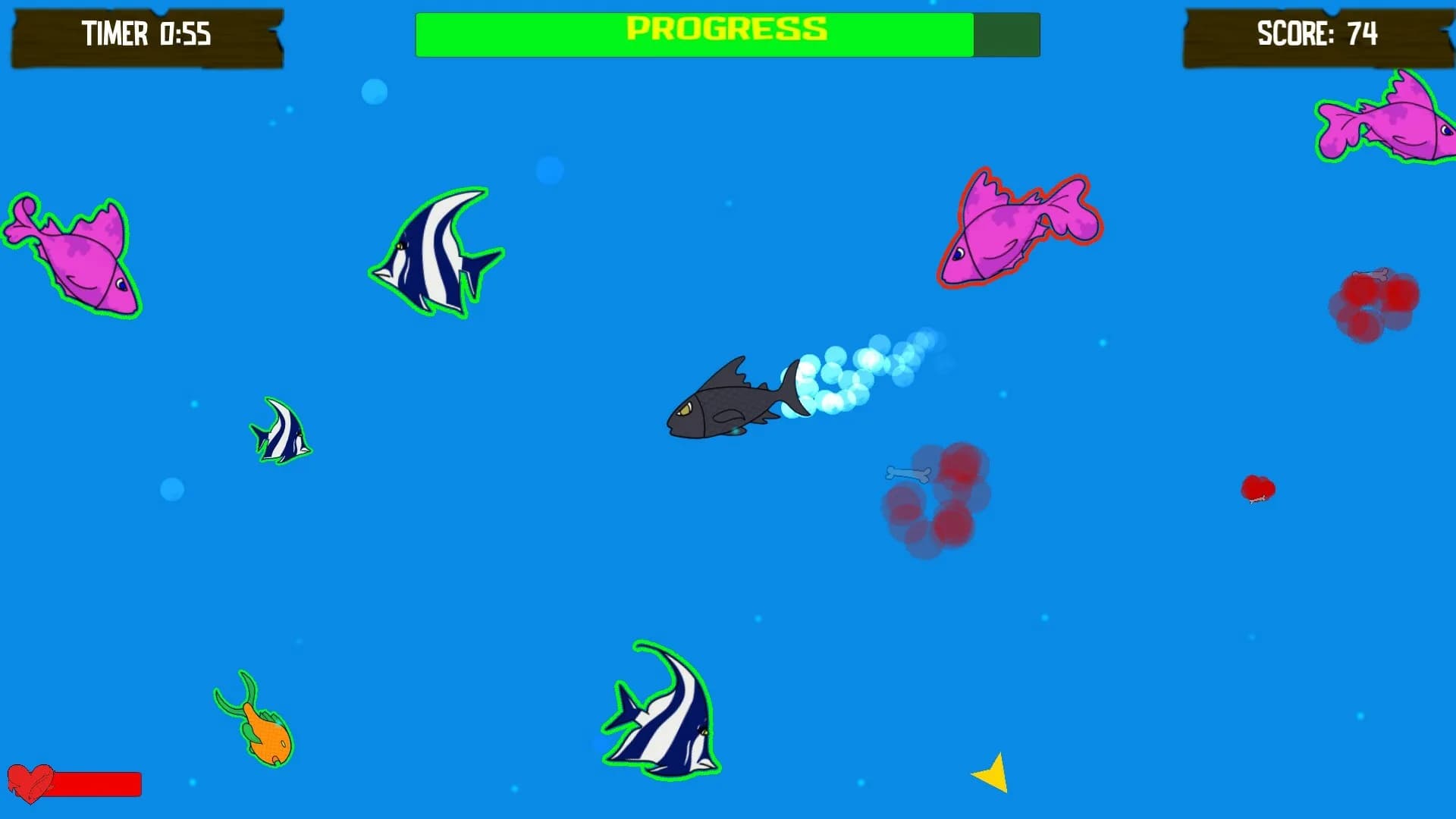 Jeff: The Hungry Fish görsel 4